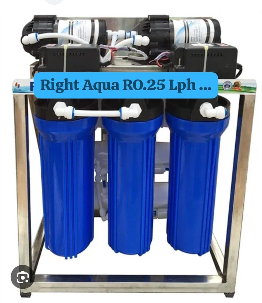 Right Aqua Commercial RO Plant 25 LPH (SS Skid)