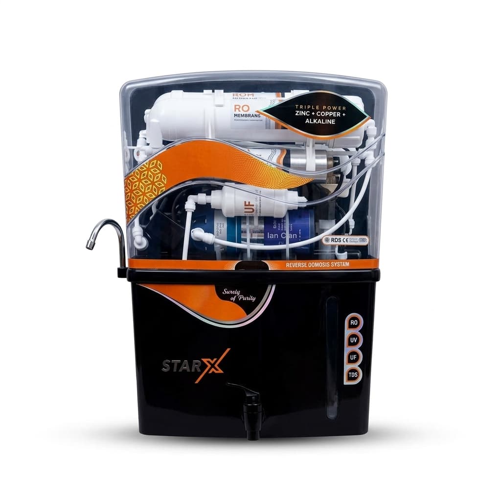Star X Black & Gold RO Purifier